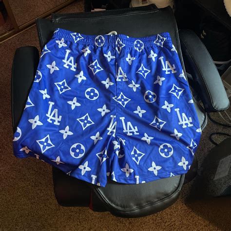 louis vuitton la dodgers shorts.